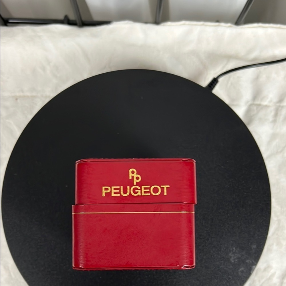 Peugeot Red Jewelry Box - Picture 2 of 9
